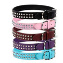Studded Leather Collar (Large)