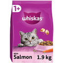 Whiskas +1 Dry food  1.9 Kg (Salmon)