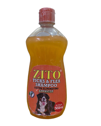 Zito Ticks and Flea Shampoo (Odour Eliminating)